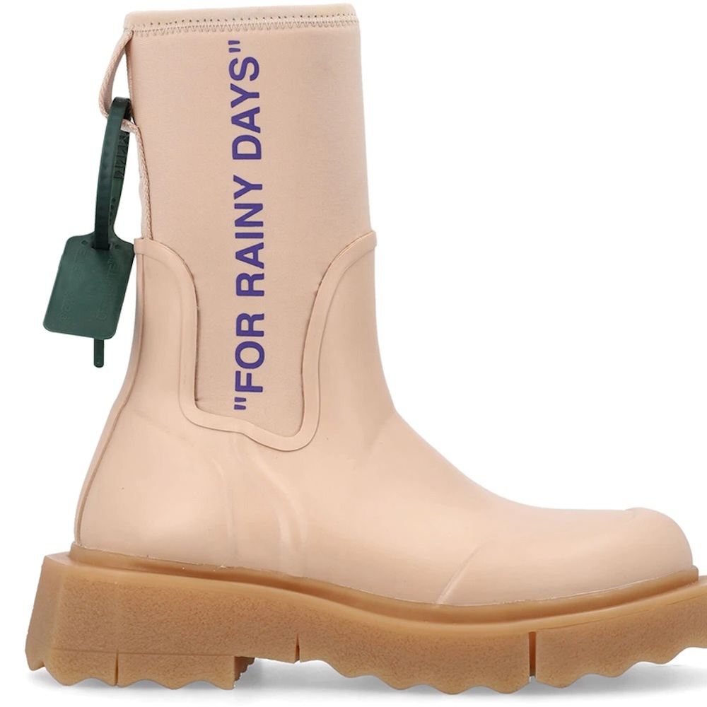 Off-White Rain Boots